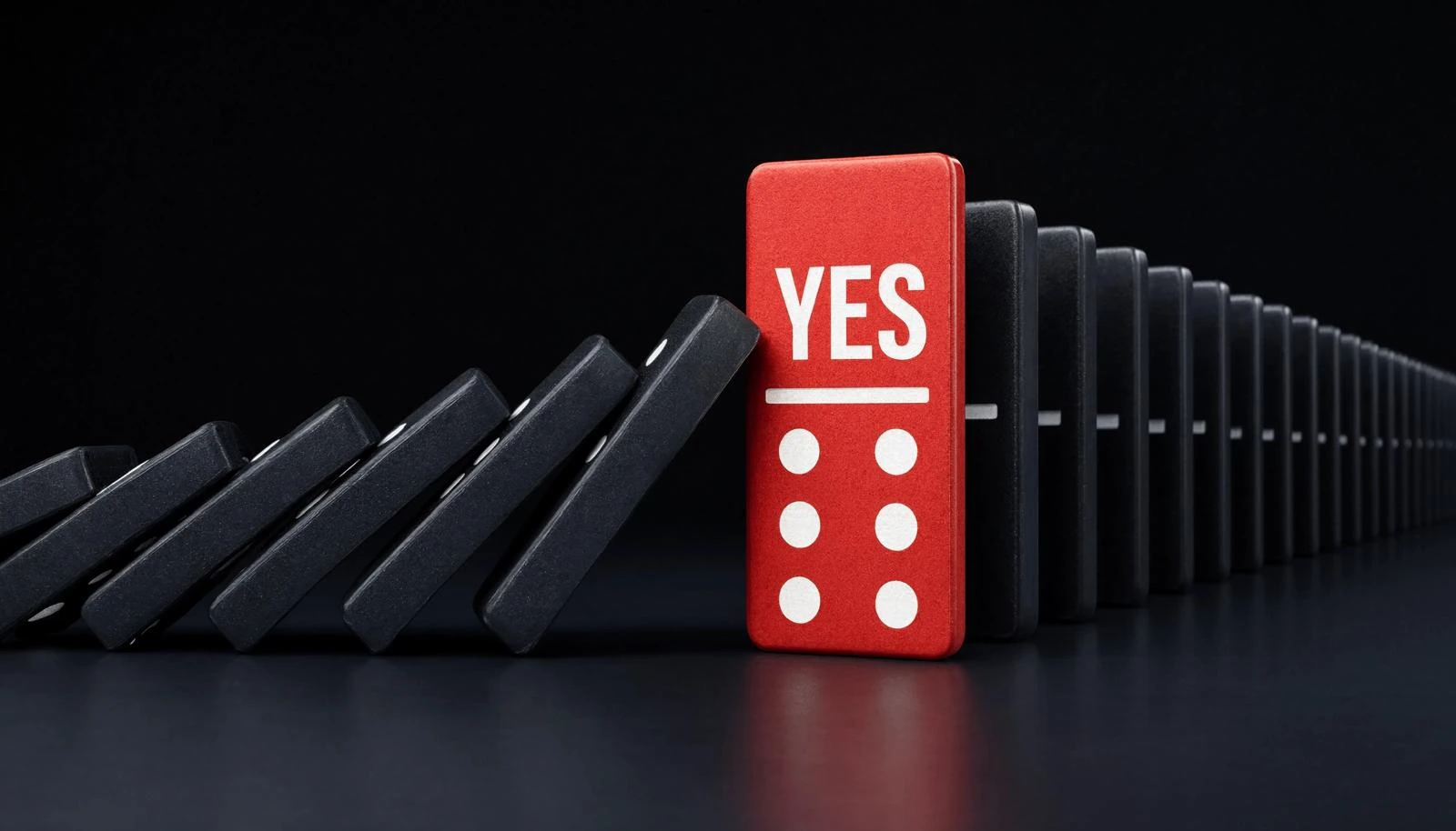 Dominos illustrant le Yes Set